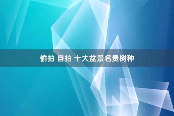 偷拍 自拍 十大盆景名贵树种